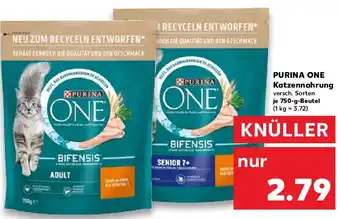 Kaufland PURINA ONE Katzennahrung Angebot