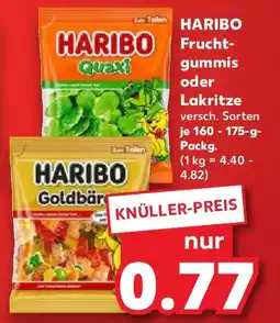 Kaufland HARIBO Goldbär gummis oder Lakritze Angebot