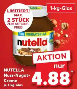 Kaufland NUTELLA Nuss-Nugat- Creme Angebot