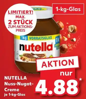Kaufland NUTELLA Nuss-Nugat- Creme Angebot