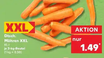 Kaufland Dtsch. Möhren XXL Angebot