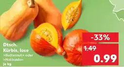 Kaufland Dtsch. Kürbis, lose Angebot