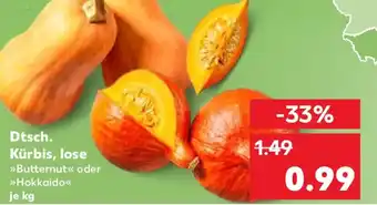 Kaufland Dtsch. Kürbis, lose Angebot