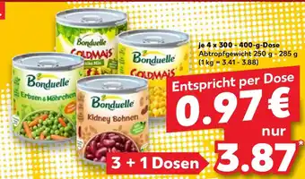 Kaufland BONDUELLE Gemüse Angebot