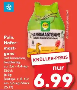 Kaufland Poln. Hafer- mast- gans Angebot