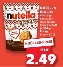 Kaufland NUTELLA Biscuits Angebot
