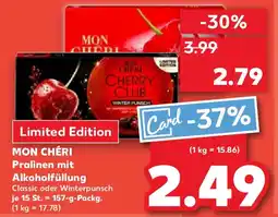 Kaufland MON CHÉRI Pralinen mit Alkoholfüllung Angebot