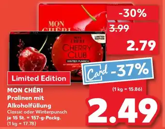 Kaufland MON CHÉRI Pralinen mit Alkoholfüllung Angebot