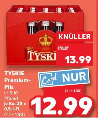 Kaufland TYSKI Premium- Pils Angebot