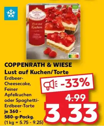 Kaufland COPPENRATH & WIESE Lust auf Kuchen/Torte Angebot