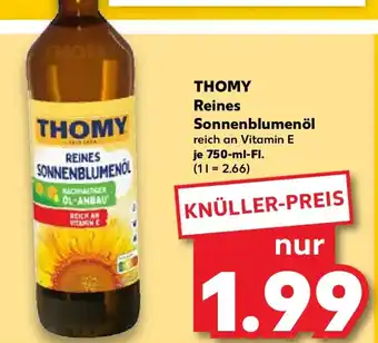 Kaufland THOMY Reines Sonnenblumenöl Angebot