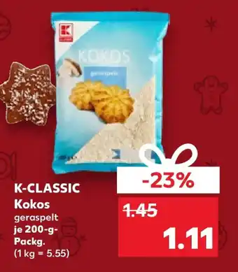 Kaufland K-CLASSIC Kokos Angebot