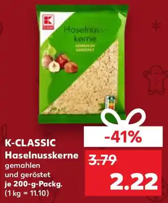 Kaufland K-CLASSIC Haselnusskerne Angebot