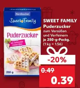 Kaufland SWEET FAMILY Puderzucker Angebot