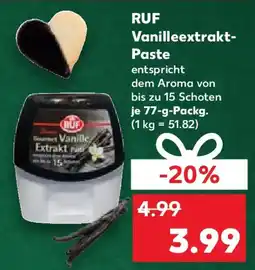 Kaufland RUF Vanilleextrakt- Paste Angebot