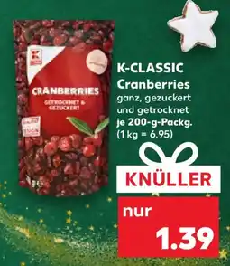 Kaufland K-CLASSIC Cranberries Angebot