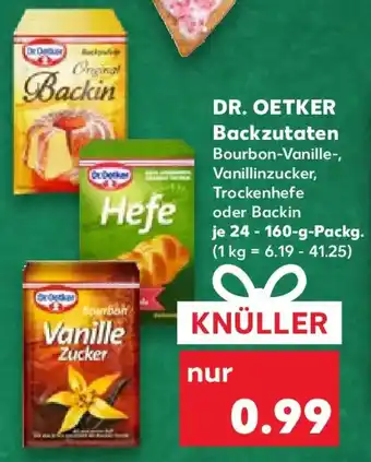 Kaufland DR. OETKER Backzutaten Angebot