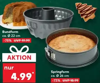 Kaufland KAISER Backformen Bundform Angebot