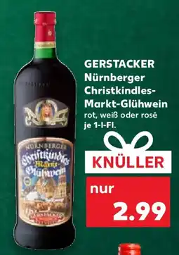 Kaufland GERSTACKER Nürnberger Christkindles- Markt-Glühwein Angebot
