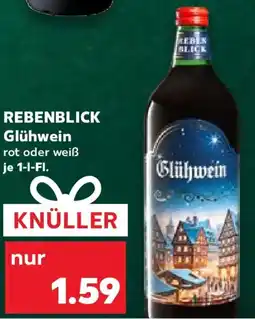 Kaufland REBENBLICK Glühwein Angebot