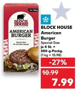 Kaufland BLOCK HOUSE American Burger Special Size Angebot