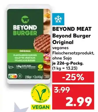 Kaufland BEYOND MEAT Beyond Burger Original Angebot