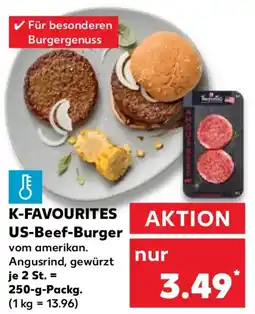 Kaufland K-FAVOURITES US-Beef-Burger Angebot