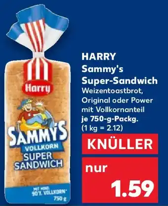 Kaufland HARRY Sammy's Super-Sandwich Angebot