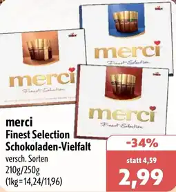 Aktiv Irma merci Finest Selection Schokoladen-Vielfalt Angebot