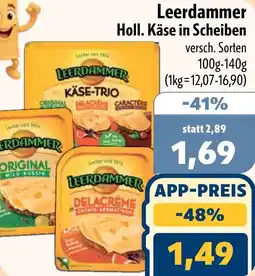 Aktiv Irma Leerdammer Holl. Käse in Scheiben Angebot