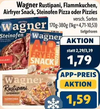 Aktiv Irma Wagner Rustipani, Flammkuchen, Airfryer Snack, Steinofen Pizza oder Pizzies Angebot