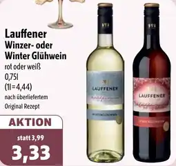 Aktiv Irma Lauffener Winzer- oder Winter Glühwein Angebot