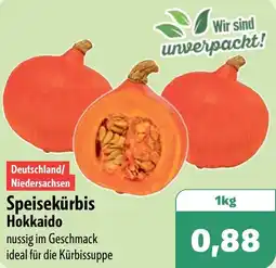 Aktiv Irma Deutschland/ Niedersachsen Speisekürbis Hokkaido Angebot