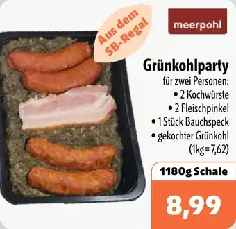 Aktiv Irma Grünkohlparty Angebot