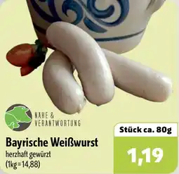 Aktiv Irma Bayrische Weißwurst Angebot