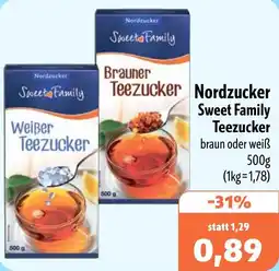 Aktiv Irma Nordzucker Sweet Family Teezucker Angebot