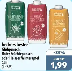 Aktiv Irma beckers bester Glühpunsch, Roter Früchtepunsch oder Heisser Winterapfel Angebot