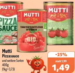 Aktiv Irma Mutti Pizzasauce Angebot