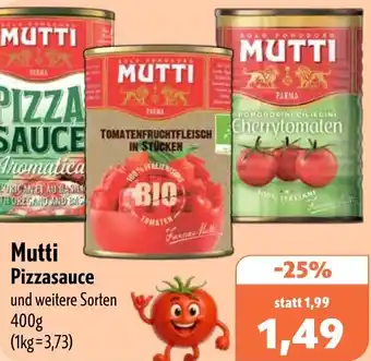 Aktiv Irma Mutti Pizzasauce Angebot