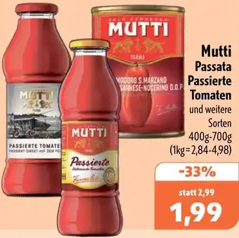 Aktiv Irma Mutti Passata Passierte Tomaten Angebot