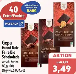 Aktiv Irma Gepa Grand Noir Faire Bio Schokolade Angebot