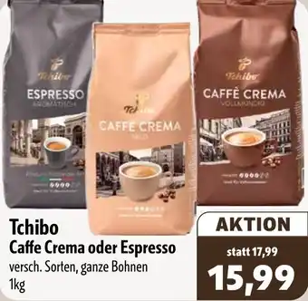 Aktiv Irma Tchibo Caffe Crema oder Espresso Angebot