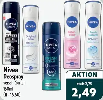 Aktiv Irma Nivea Deospray Angebot