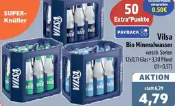 Aktiv Irma Vilsa Bio Mineralwasser Angebot