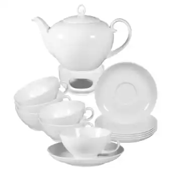 Netto Marken-Discount Seltmann Weiden Teeservice Rondo/Liane 14er Set Angebot