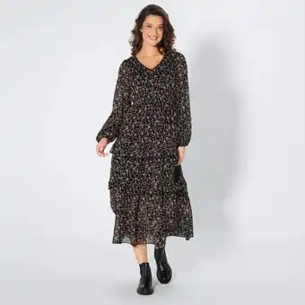 NKD Damen-Kleid mit V-Ausschnitt Angebot