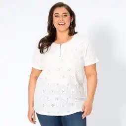 NKD Damen-T-Shirt mit Reißverschluss, große Größen Angebot