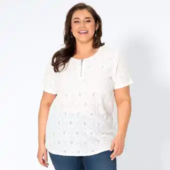 NKD Damen-T-Shirt mit Reißverschluss, große Größen Angebot