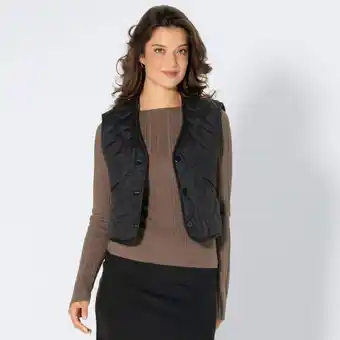 NKD Damen-Indoor-Weste mit Leopardenprint innen Angebot