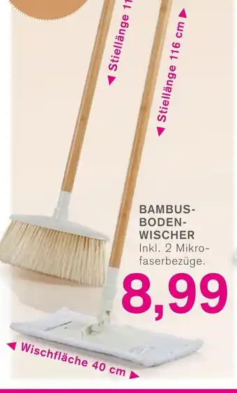 KODi Bambus-Bodenwischer Angebot